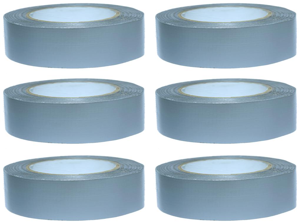 

VCR Grey Duct Tape - 18 Meters in Length 24mm 1 Width - 6 Rolls Per Pack