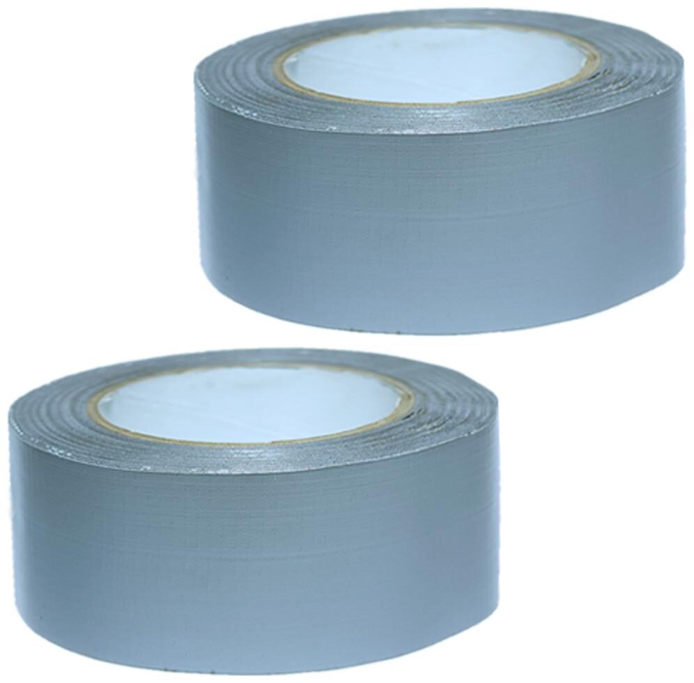 

VCR Grey Duct Tape - 18 Meters in Length 48mm 2 Width - 2 Rolls Per Pack