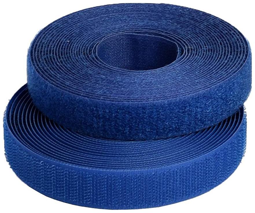 

Industrial Quality Hook Loop fastner Tape 20 mm Width Color Blue set of 25 MTS Both Male Female