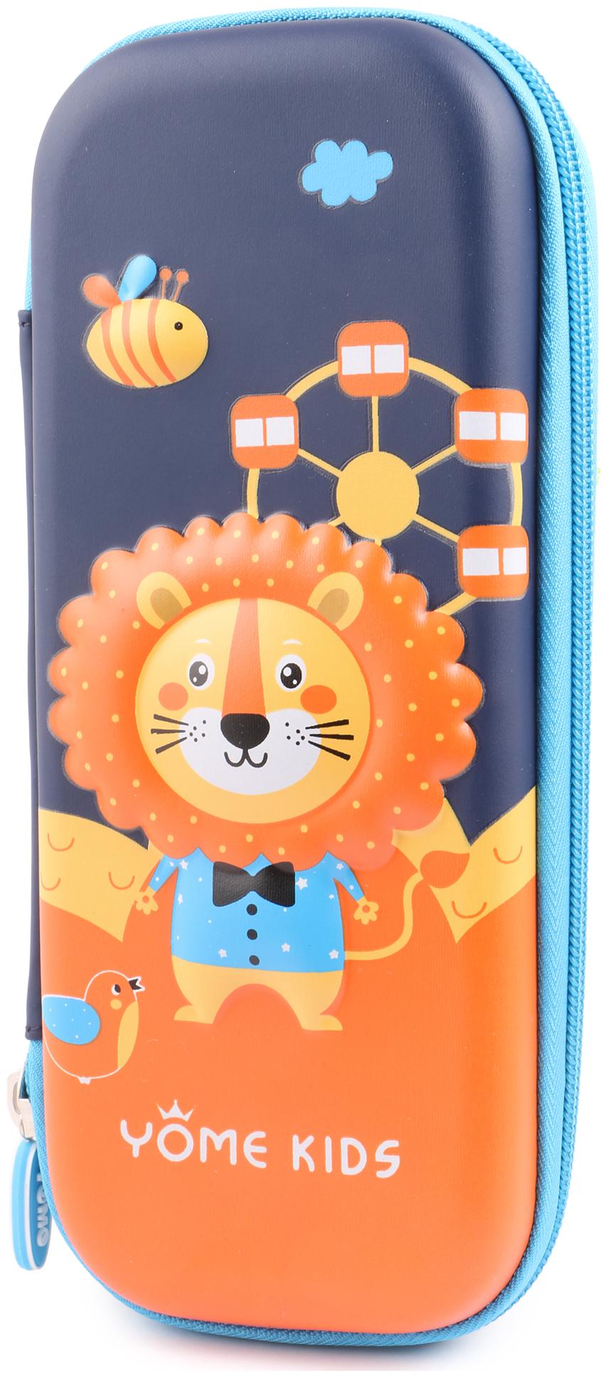 

INSTABUYZ double zipper Pencil pouch Organizer for School Kids pencil case for girls boys