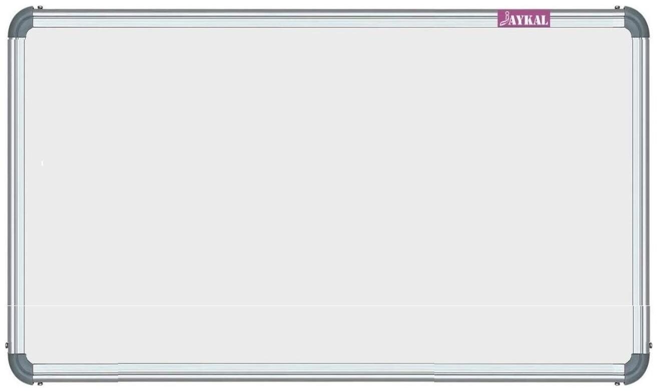 

Jaykal Jnova (Non-Magnetic) Hanging Whiteboard and Greenboard Double Sided Board Chalkboard for Kids (JWB60120) Lightweight Aluminium Frame 2x4 ft (Pack of 1)