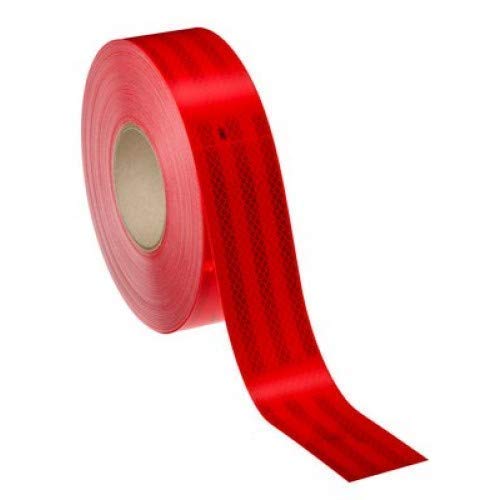

Just Rider Intensity Reflective Conspicuity Tape 2 Inch X 3 Metre (2 inch x 119 inch) (Red)