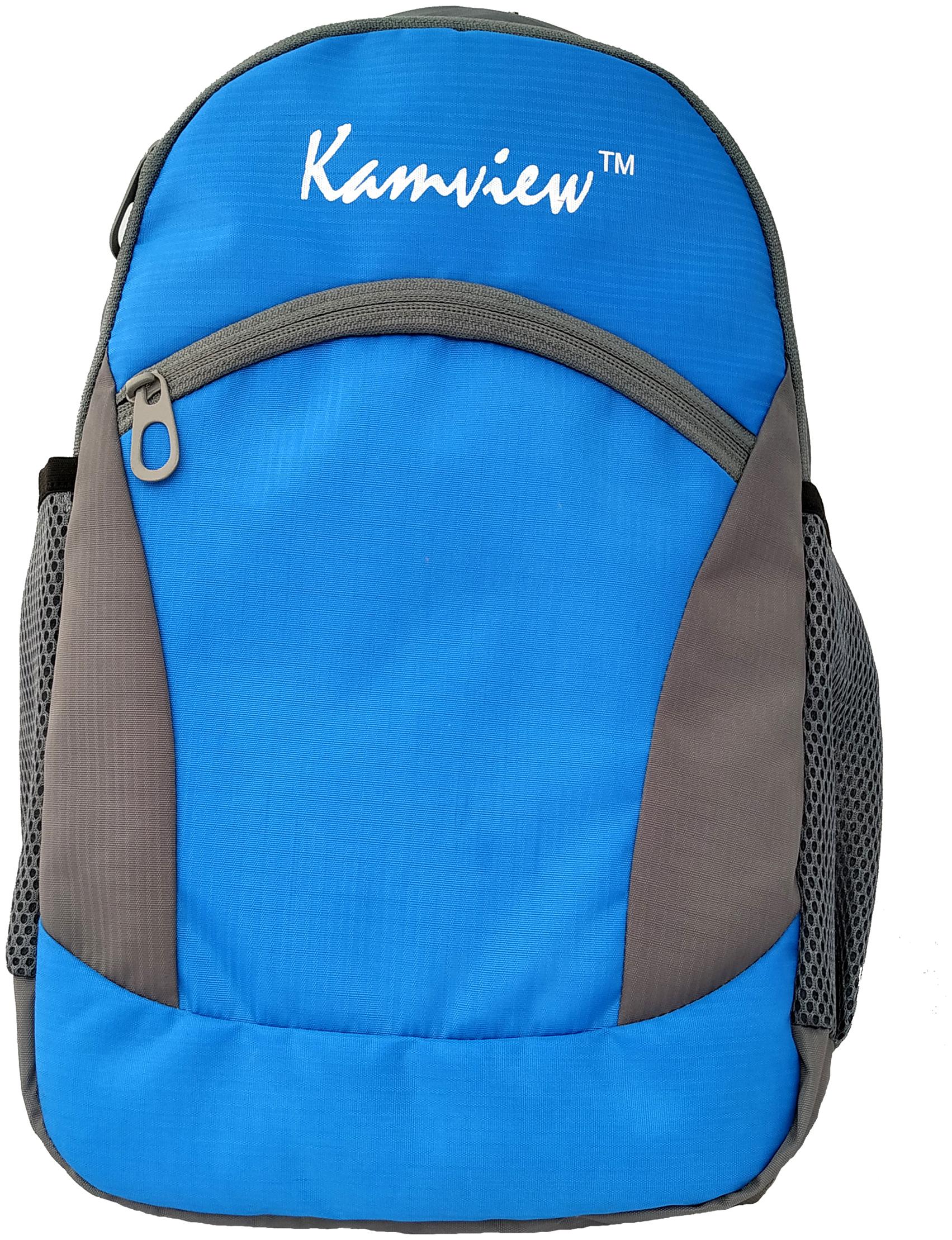 

KAMVIEW 16 L School bag Backpack - Blue Grey