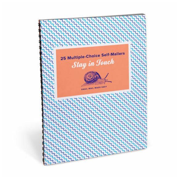 

Knock Knock Multiple Choice Self Mailer - Stay in Touch Grad Gift