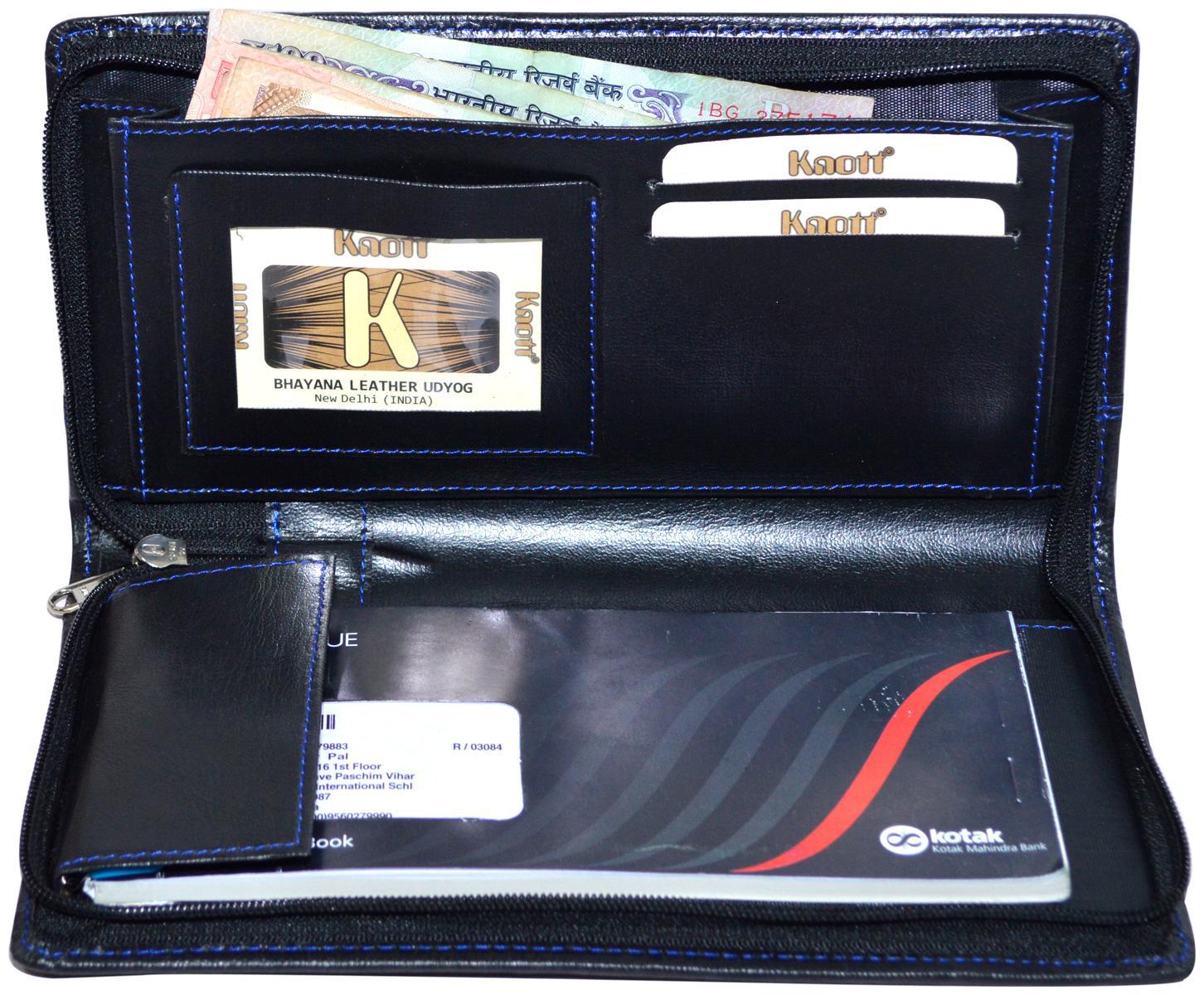 

Knott Executive Black Cheque book holder