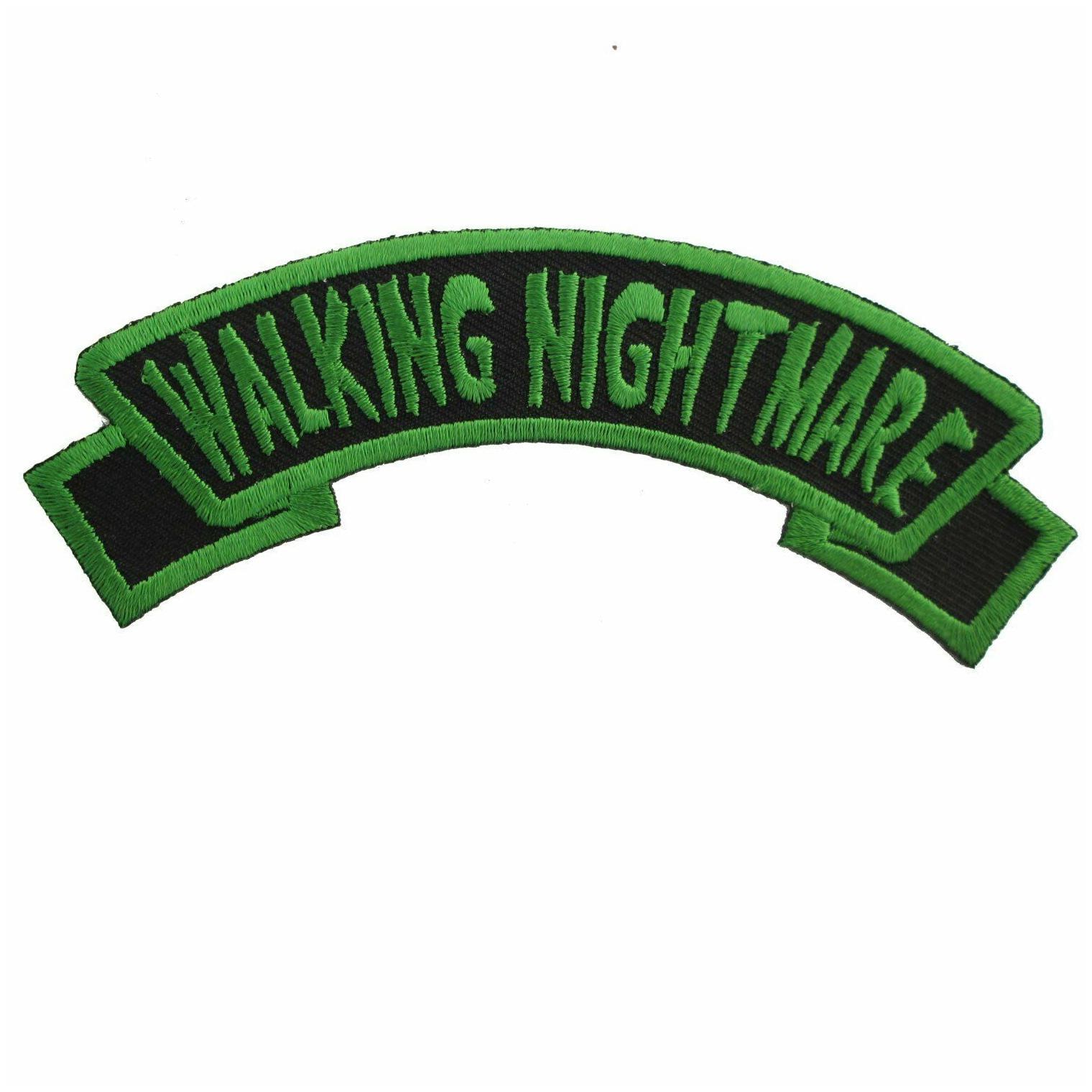 

Kreepsville Walking Nightmare Goth Rockabilly Punk Horror Iron On Patch PAGWN