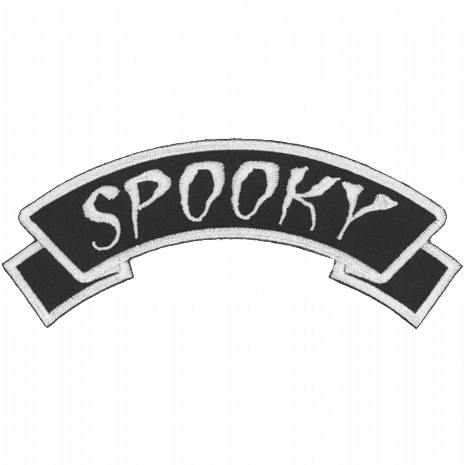 

Kreepsville 666 Arch Spooky Gothic Punk Halloween Creepy Iron On Patch PAWSK