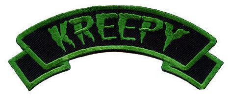 

Kreepsville 666 ARCH PATCH KREEPY