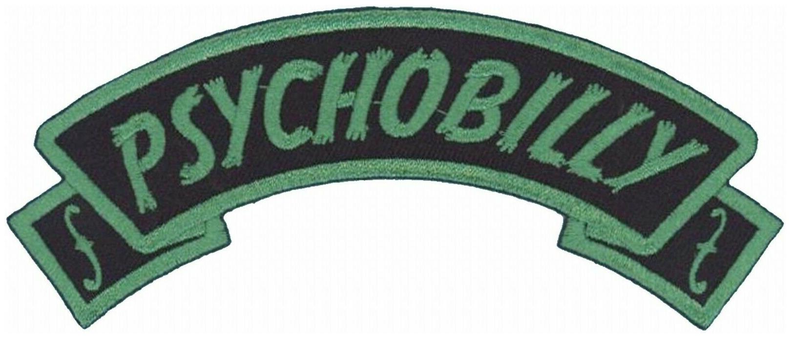 

Kreepsville 666 Psychobilly Rockabilly Gothic Punk Horror Iron On Patch PAGPB