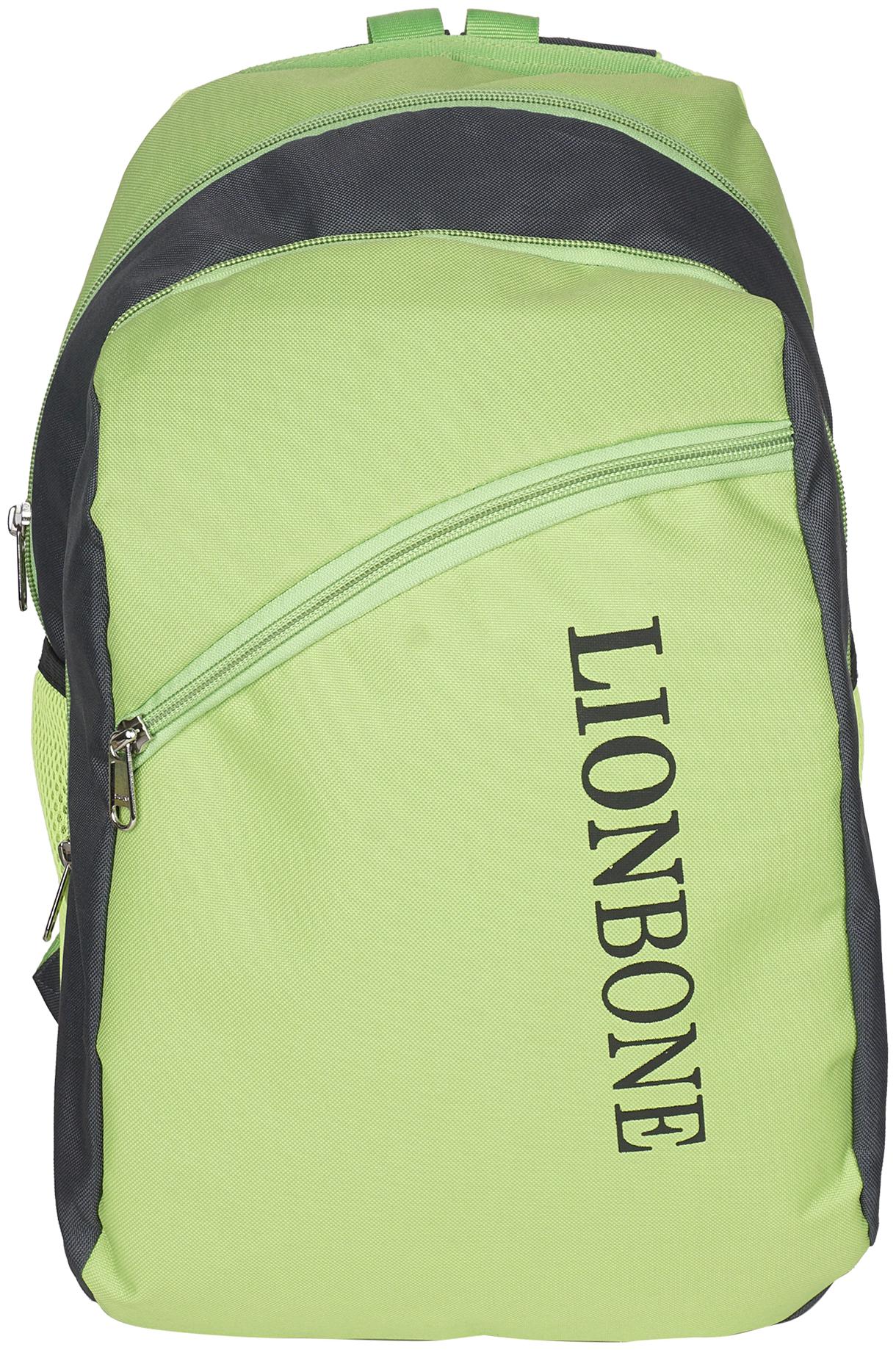 

LIONBONE 24 ltrs School bag - Green Grey