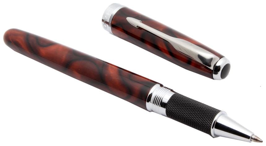 

Luxury Exquisite Jinhao 601 Wine Marbled Rollerball Pen Black Non Slip Hand Grip New