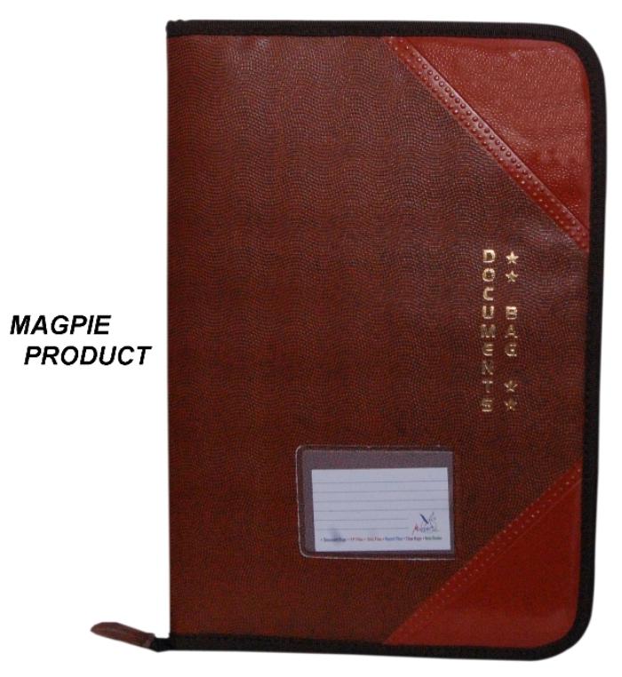 

Magpie Faux Leather F S Executive File Folder Tan (Assorted Color)