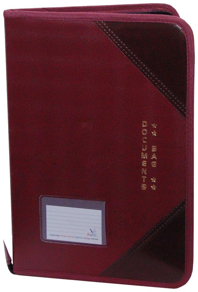 

Magpie Faux Leather B4 Executive File Folder Mehroon