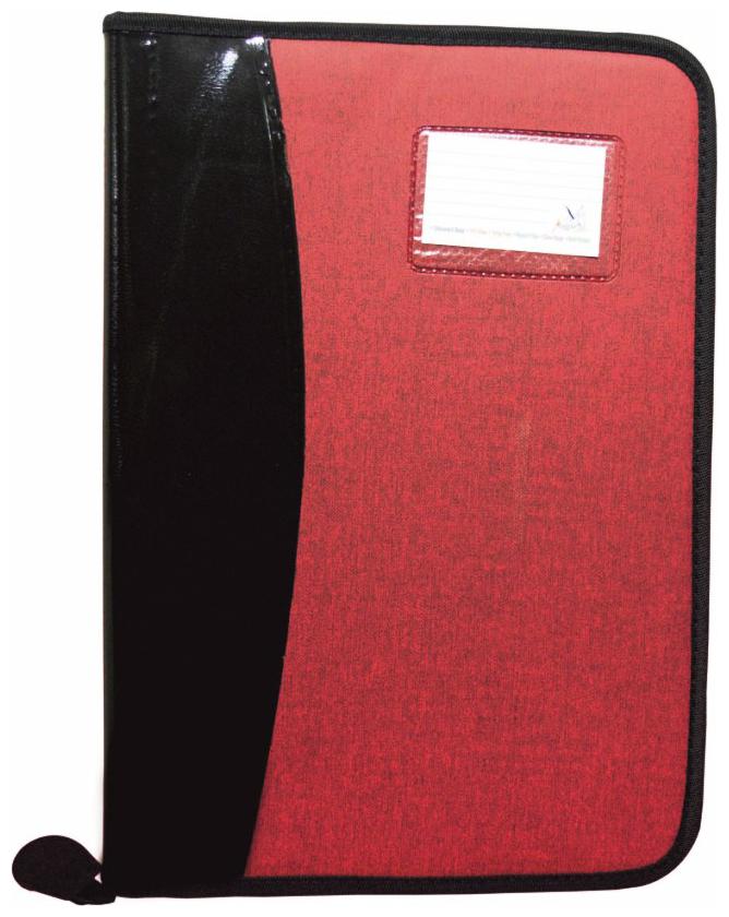 

Magpie Faux Leather B4 Executive File Folder Double Colour (Red)
