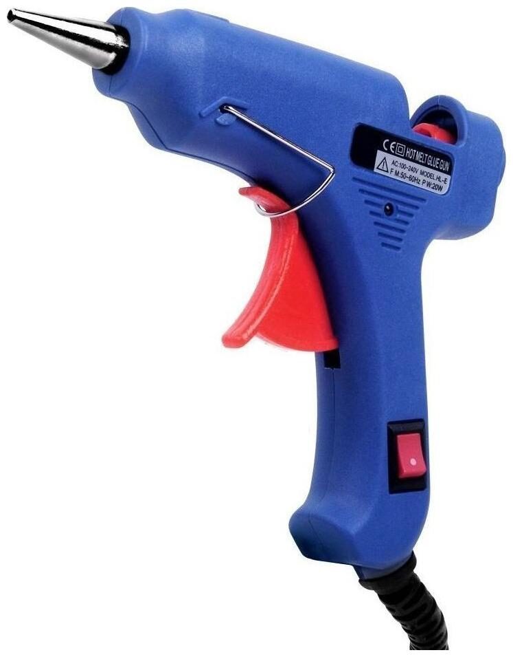 

Martand Hot Melt Glue Gun Kit 20 W High-Tech Electronic PTC Heating Technology Black ( 5 Hot Glue Gun Sticks Included Professional Use)