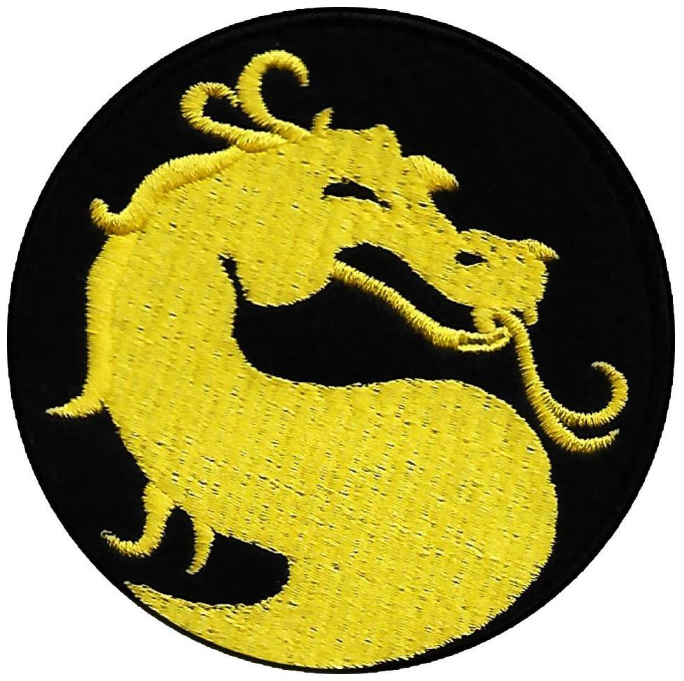

Motohog Unique Embroidered Sew on Patch (Dragon)