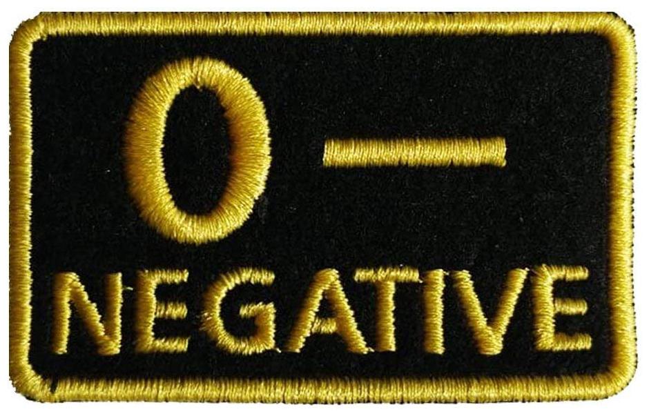 

Motohog Unique Embroidered Sew on Patch (O- Yellow)