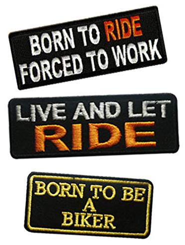 

Motohog Unique Embroidered Sew on Patch(Multi)