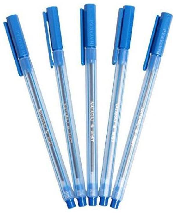 Nataraj Publishing Ball Pen ( Blue , Set of 100 )