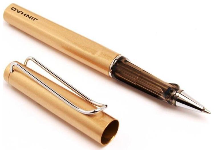 

NEW JINHAO 599 ALSTAR DESIGNER GOLD METAL BODY ROLLERBALL PEN