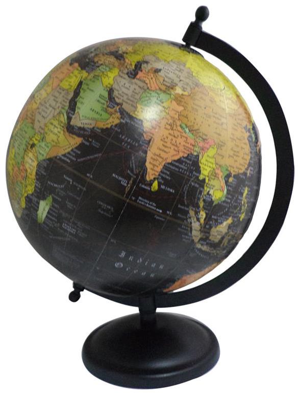 

Ocean Wooden Stand Desktop Table Earth Big Rotating