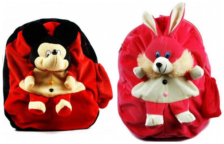 

Pandora Pink Rabit And Micky Kids School Bag (2 Pack)