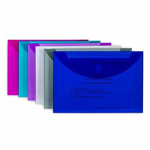 

Poly XL Reusable Envelope Ltr Size Side Load (Color May Vary) (Set of 24 En