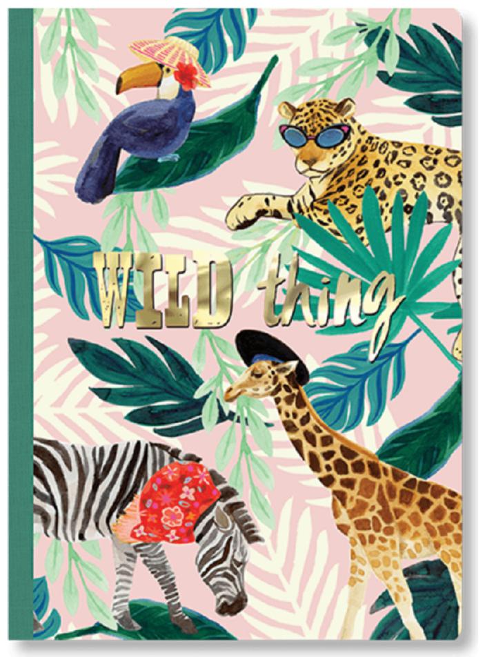 

Punch Studio E8 Jungle Stationery Soft Cover Journal 6x8in - Wild Thing Soft
