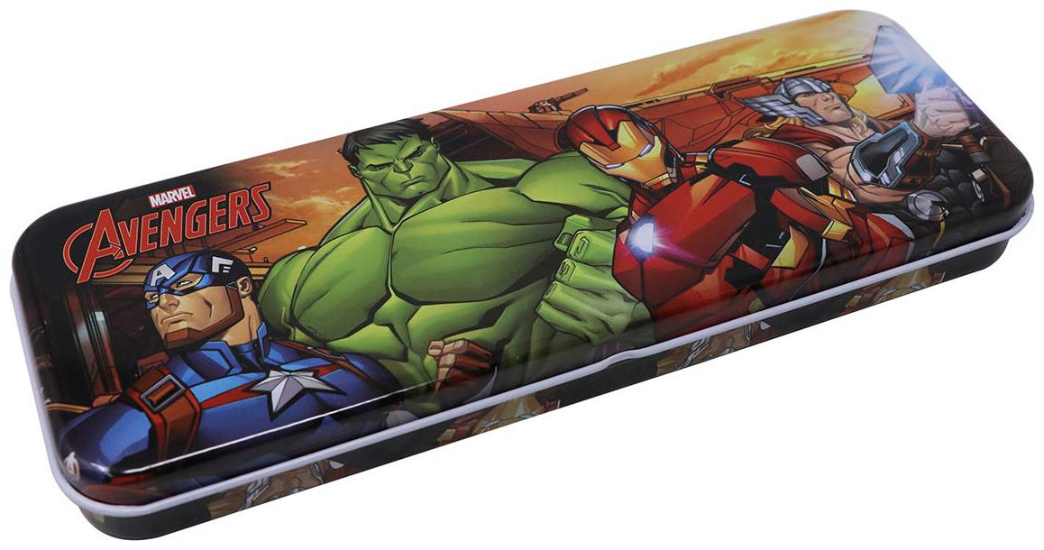 

QIPS by HMI Marvel Avengers Multi Layer Metal Pencil Box (Pack Of 2)