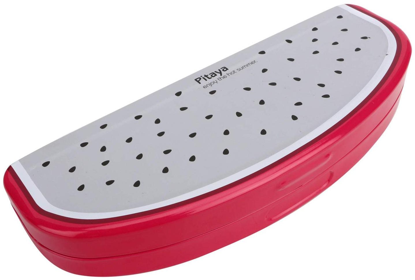 

QIPS Fruit Shaped Multi-Layer Metal Pencil Box Pitaya