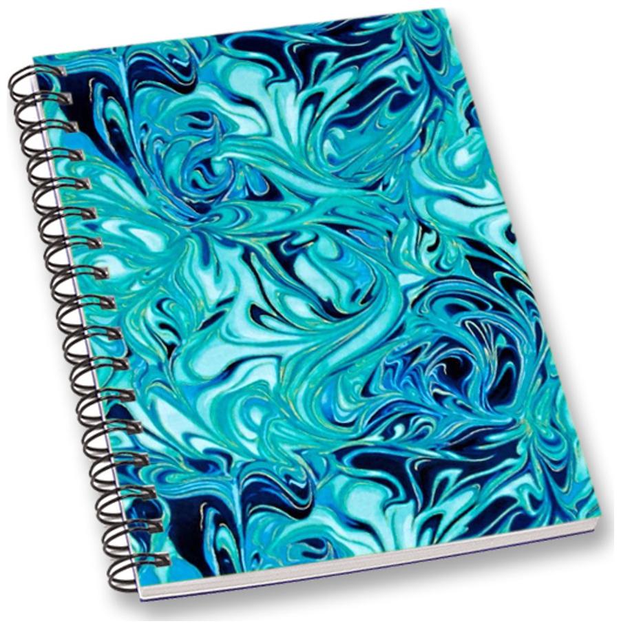 

RADANYA Abstract A5 Notebook Wirebound Ruled Paper Diary