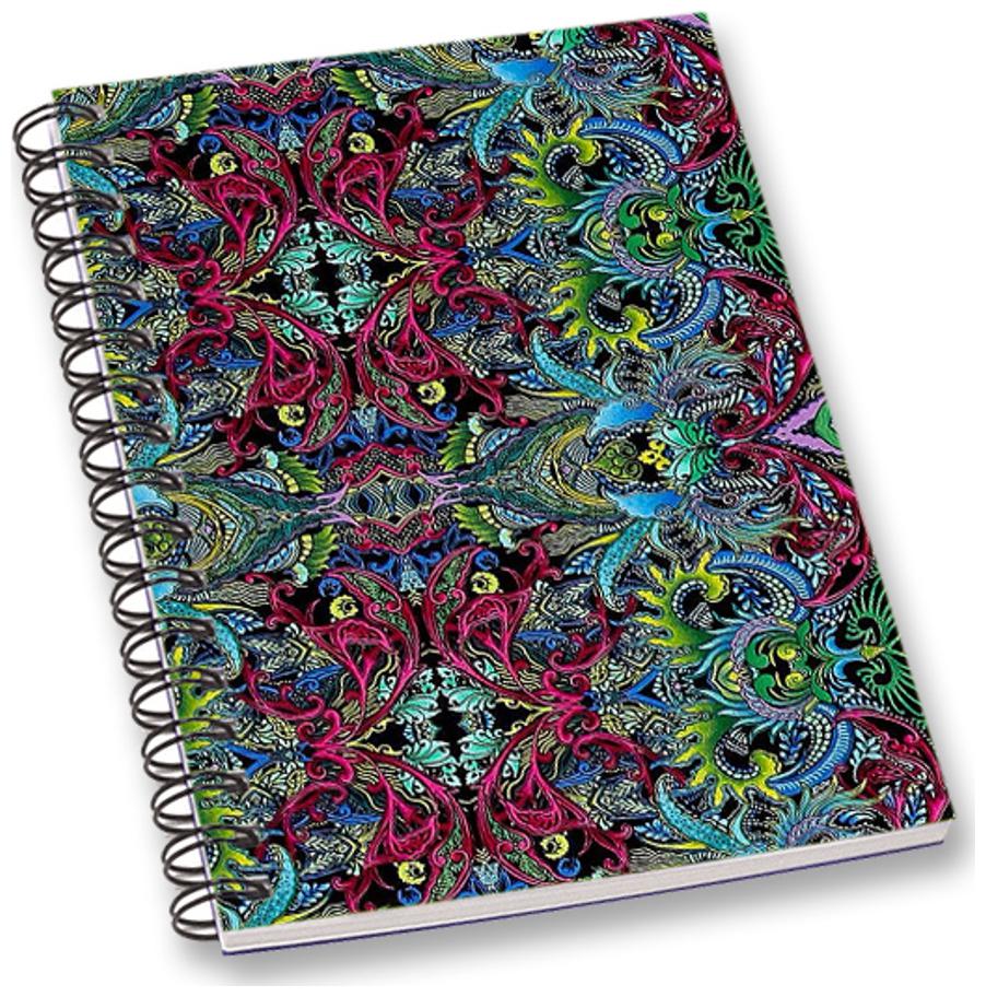 

RADANYA Abstract A5 Notebook Wirebound Ruled Paper Diary