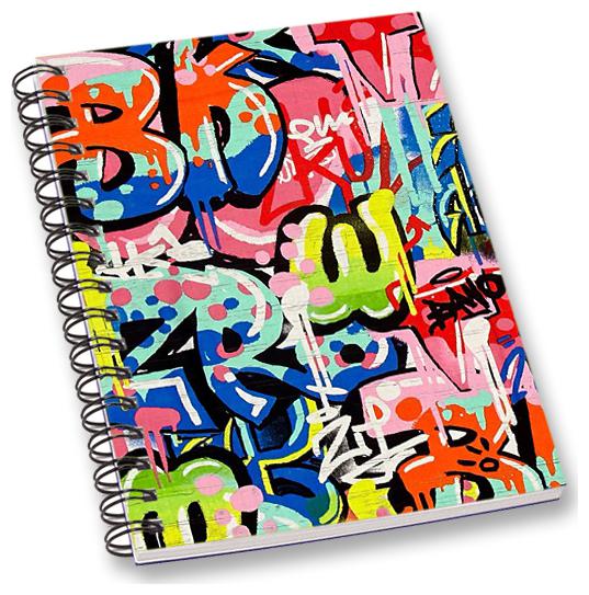 

RADANYA Abstract A5 Notebook Wirebound Ruled Paper Diary