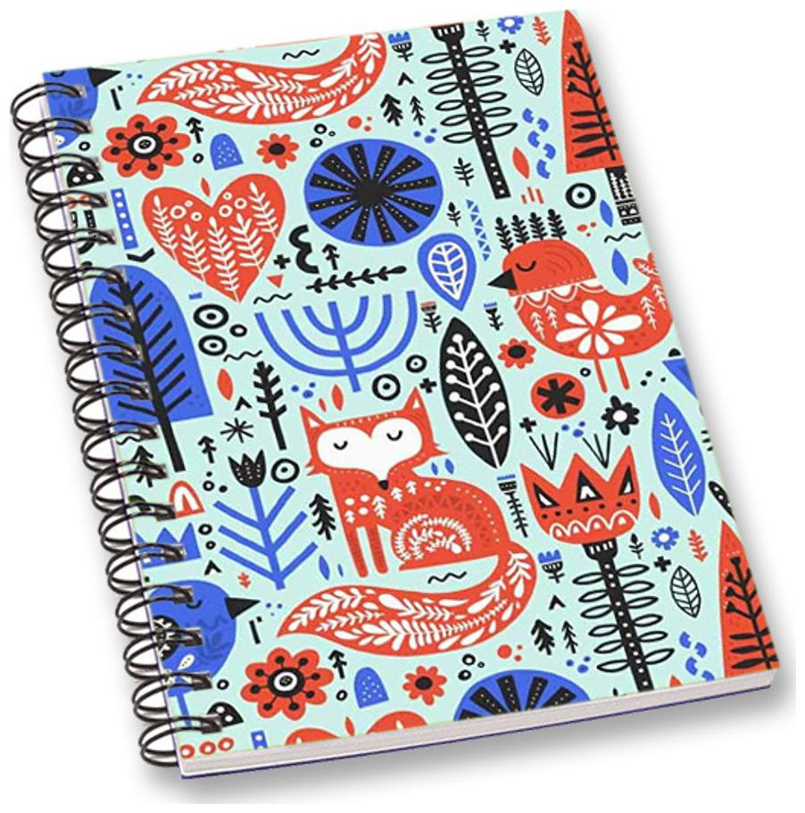 

RADANYA Abstract Nature A5 Notebook Wirebound Ruled Paper Diary