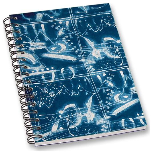 

RADANYA Abstract A5 Notebook Wirebound Ruled Paper Diary