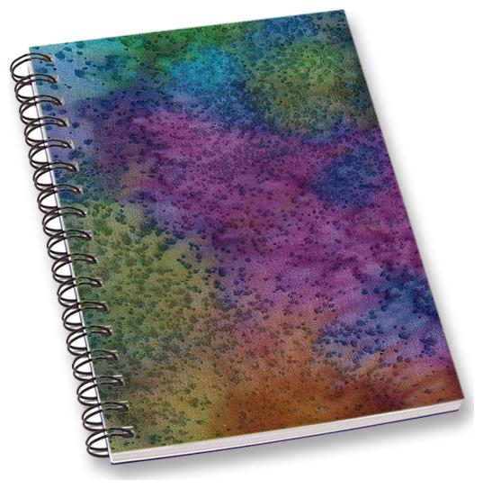 

RADANYA Abstract A5 Notebook Wirebound Ruled Paper Diary