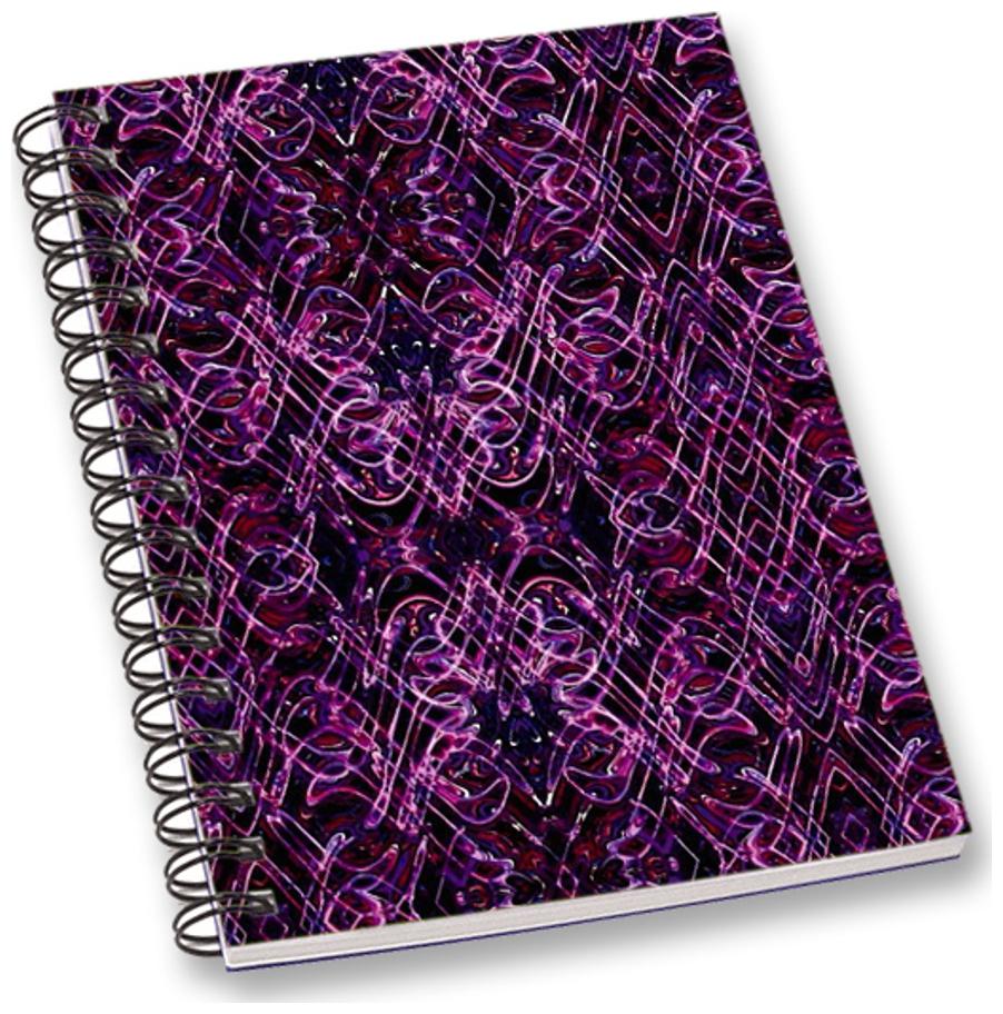 

RADANYA Abstract A5 Notebook Wirebound Ruled Paper Diary