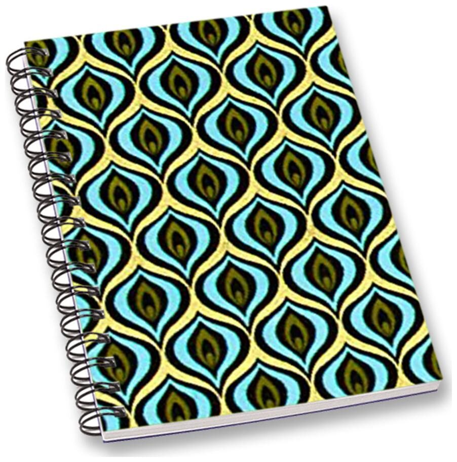 

RADANYA Abstract A5 Notebook Wirebound Ruled Paper Diary