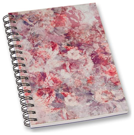 

RADANYA Abstract A5 Notebook Wirebound Ruled Paper Diary