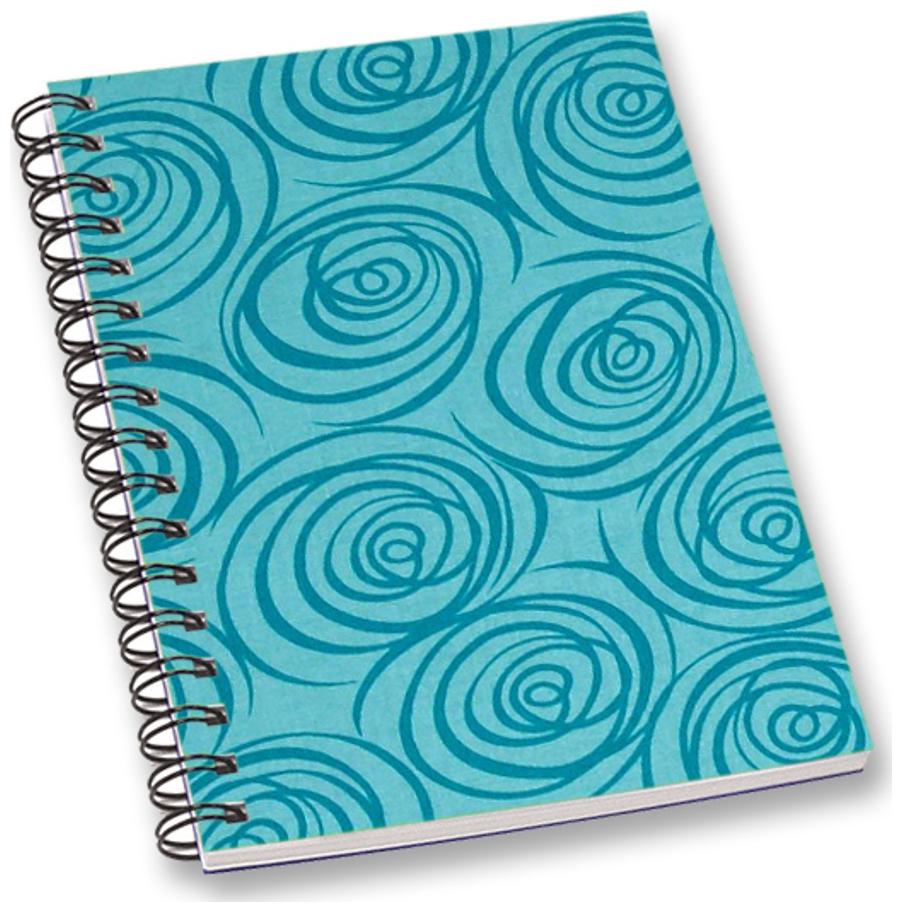 

RADANYA Abstract A5 Notebook Wirebound Ruled Paper Diary