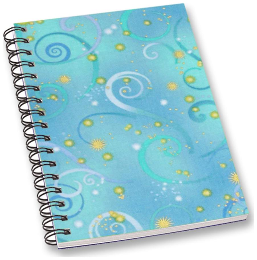 

RADANYA Abstract A5 Notebook Wirebound Ruled Paper Diary
