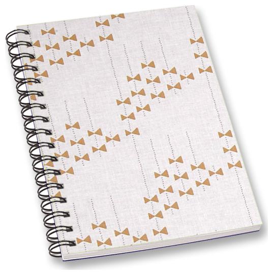 

RADANYA Abstract A5 Notebook Wirebound Ruled Paper Diary