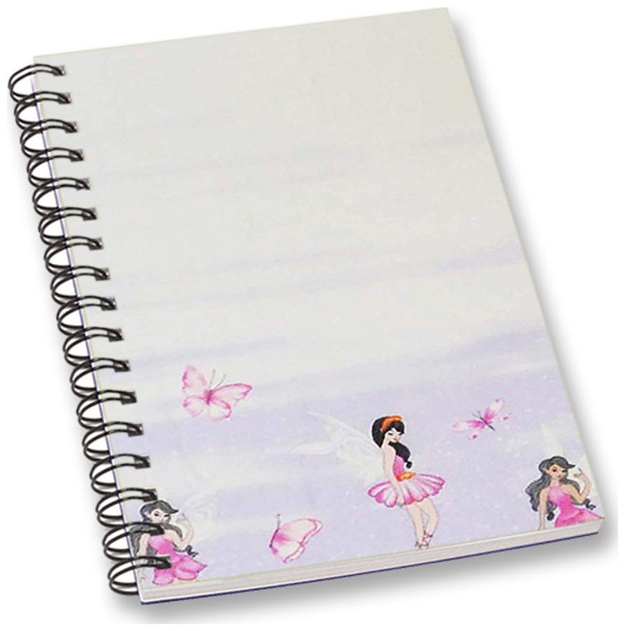 

RADANYA Angel A5 Notebook Wirebound Ruled Paper Diary