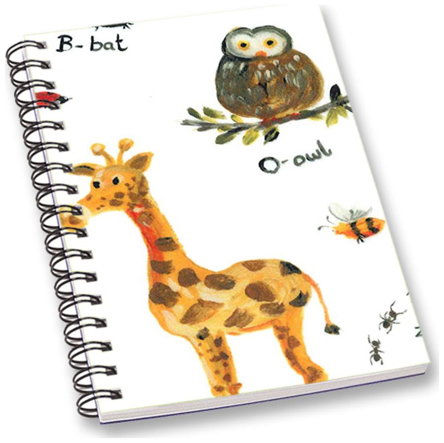 

RADANYA Animal A5 Notebook Wirebound Ruled Paper Diary