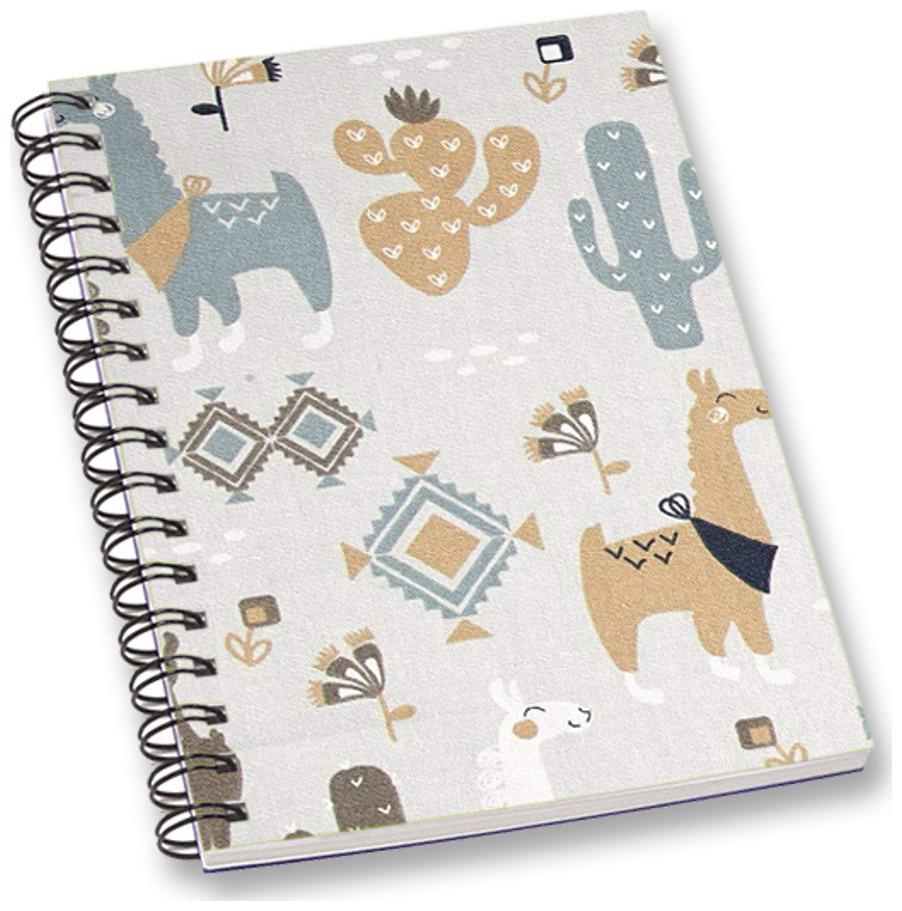 

RADANYA Animal With Cactus A5 Notebook Wirebound Ruled Paper Diary