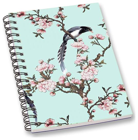 

RADANYA Bird A5 Notebook Wirebound Ruled Paper Diary