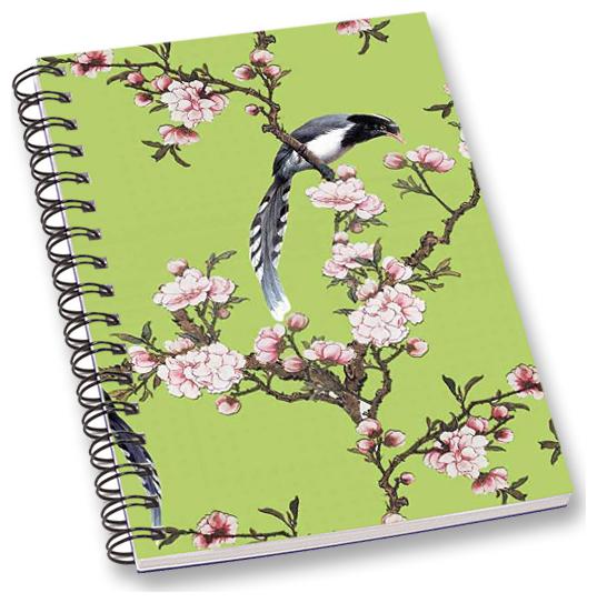 

RADANYA Bird A5 Notebook Wirebound Ruled Paper Diary