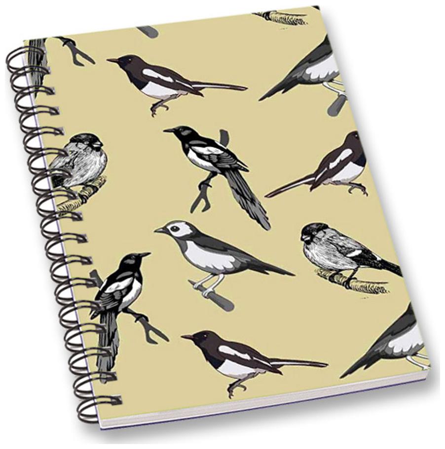 

RADANYA Bird A5 Notebook Wirebound Ruled Paper Diary