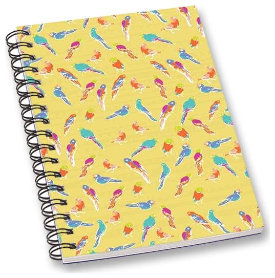 

RADANYA Bird A5 Notebook Wirebound Ruled Paper Diary