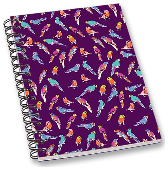 

RADANYA Bird A5 Notebook Wirebound Ruled Paper Diary